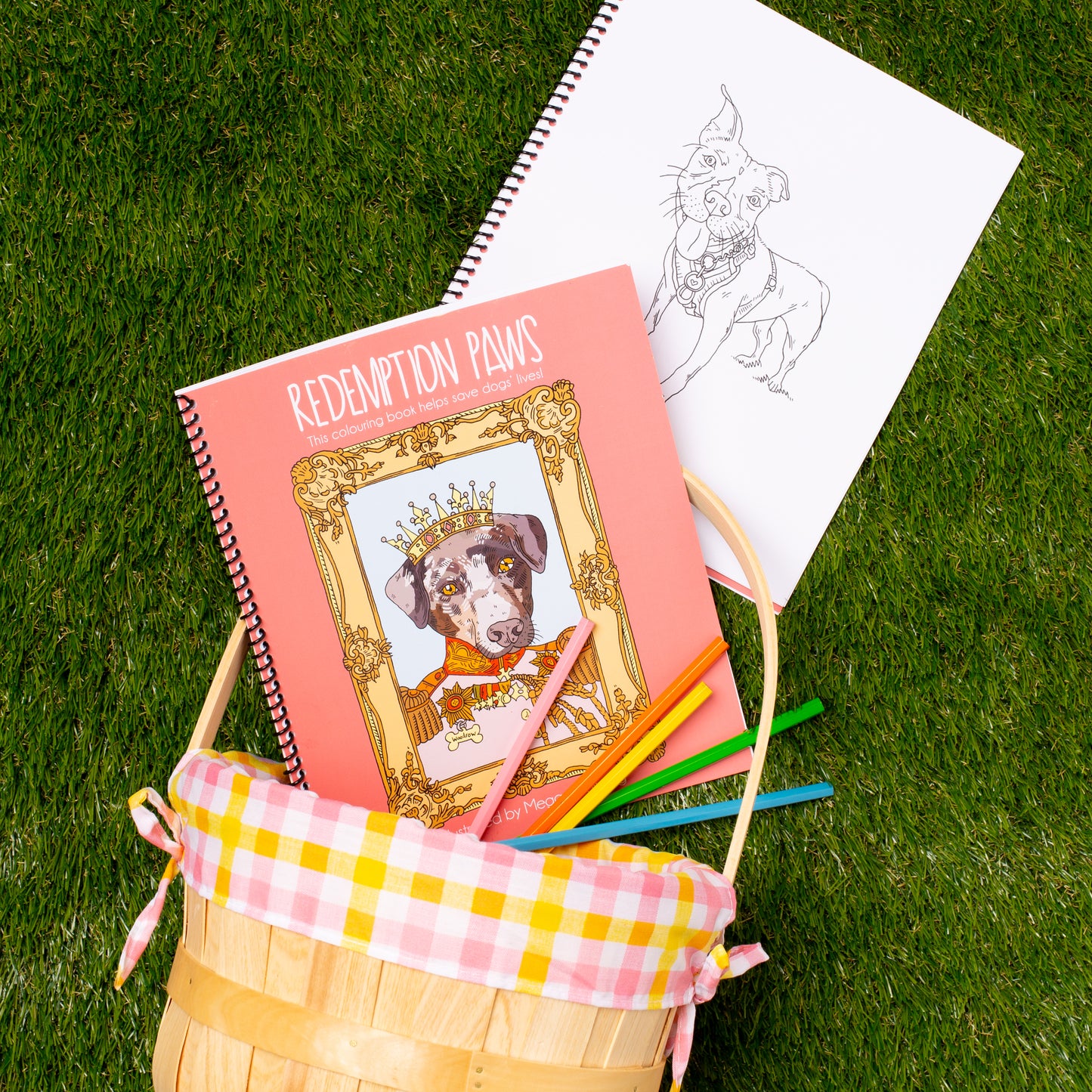 Redemption Paws Colouring Book