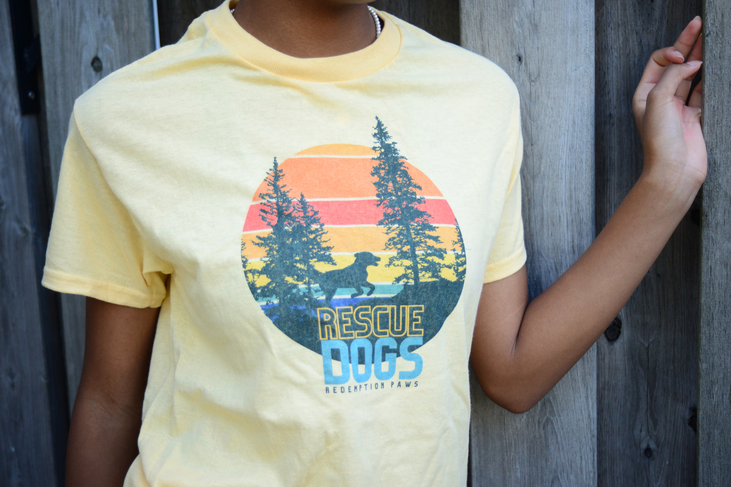Sunset Rescue Dogs T-Shirt