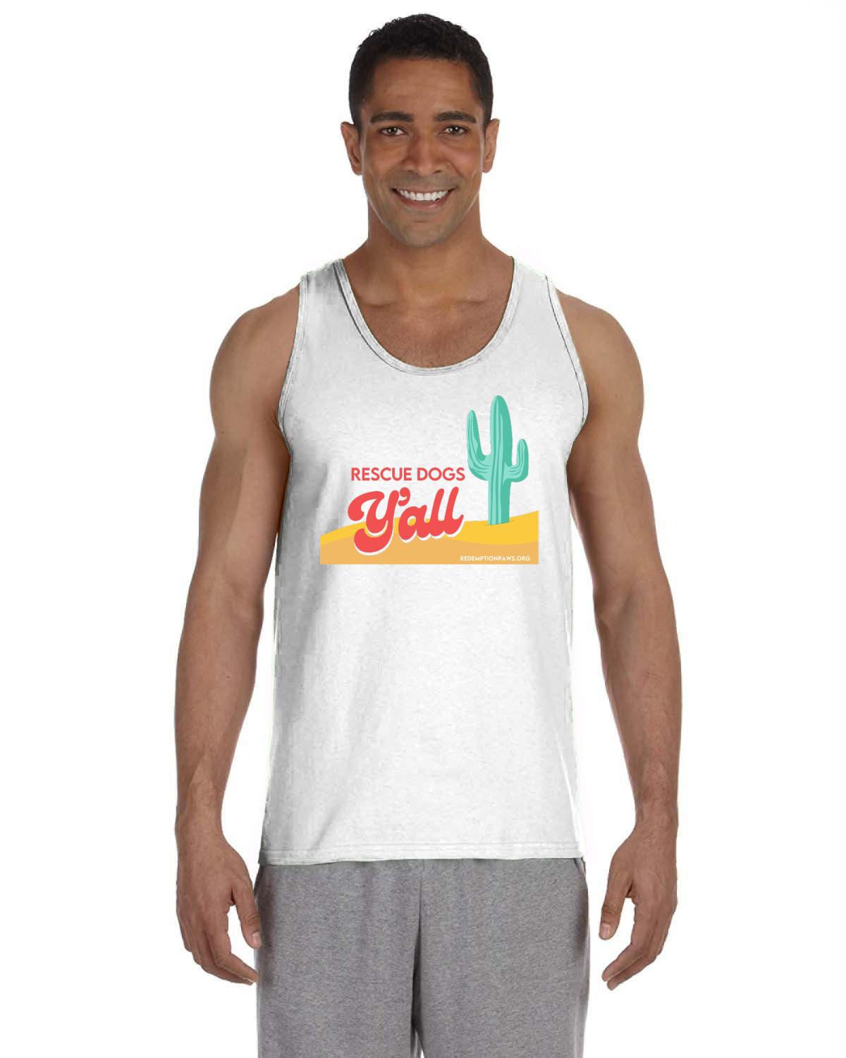 Rescue Dogs Y'all Tank Top