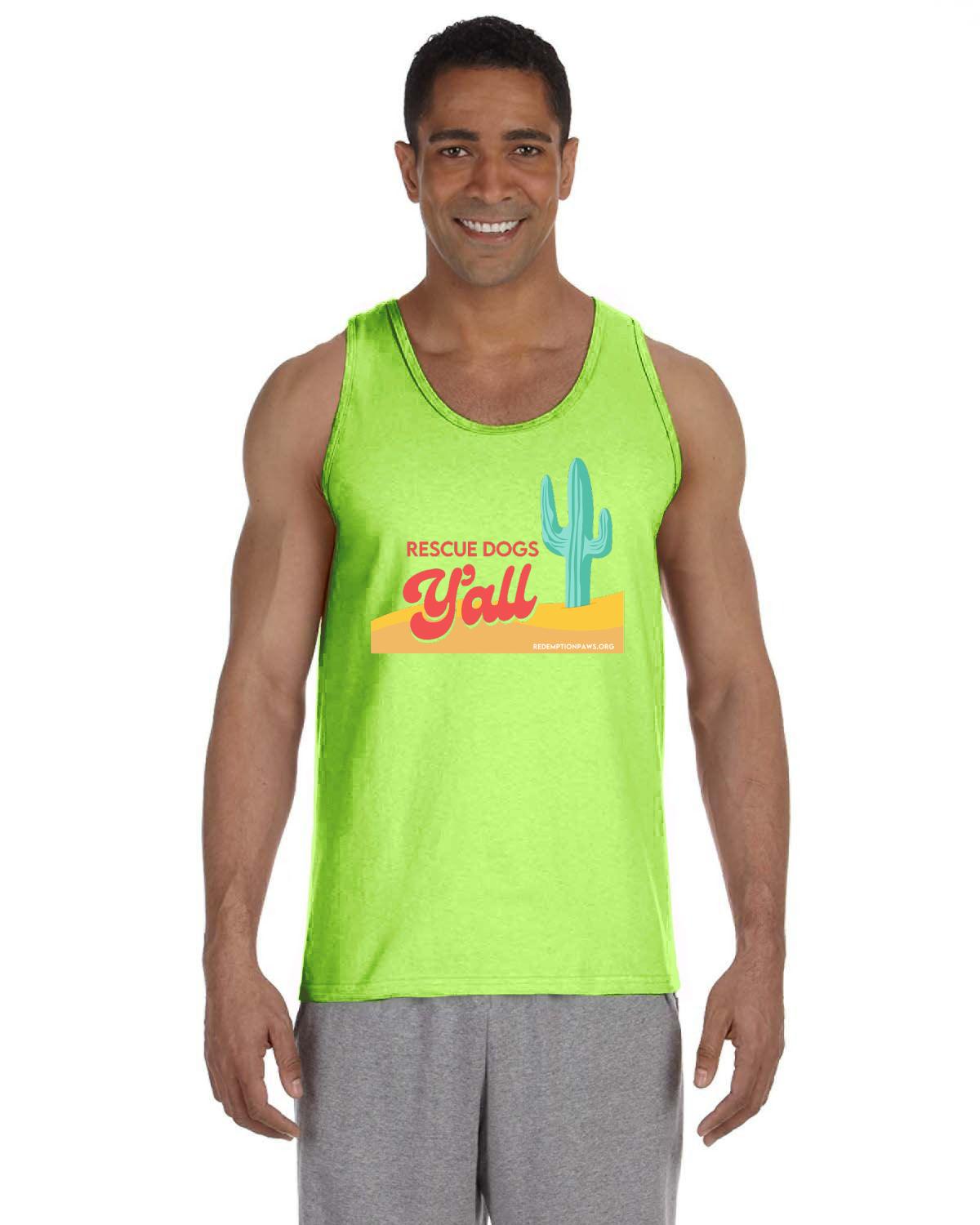 Rescue Dogs Y'all Tank Top