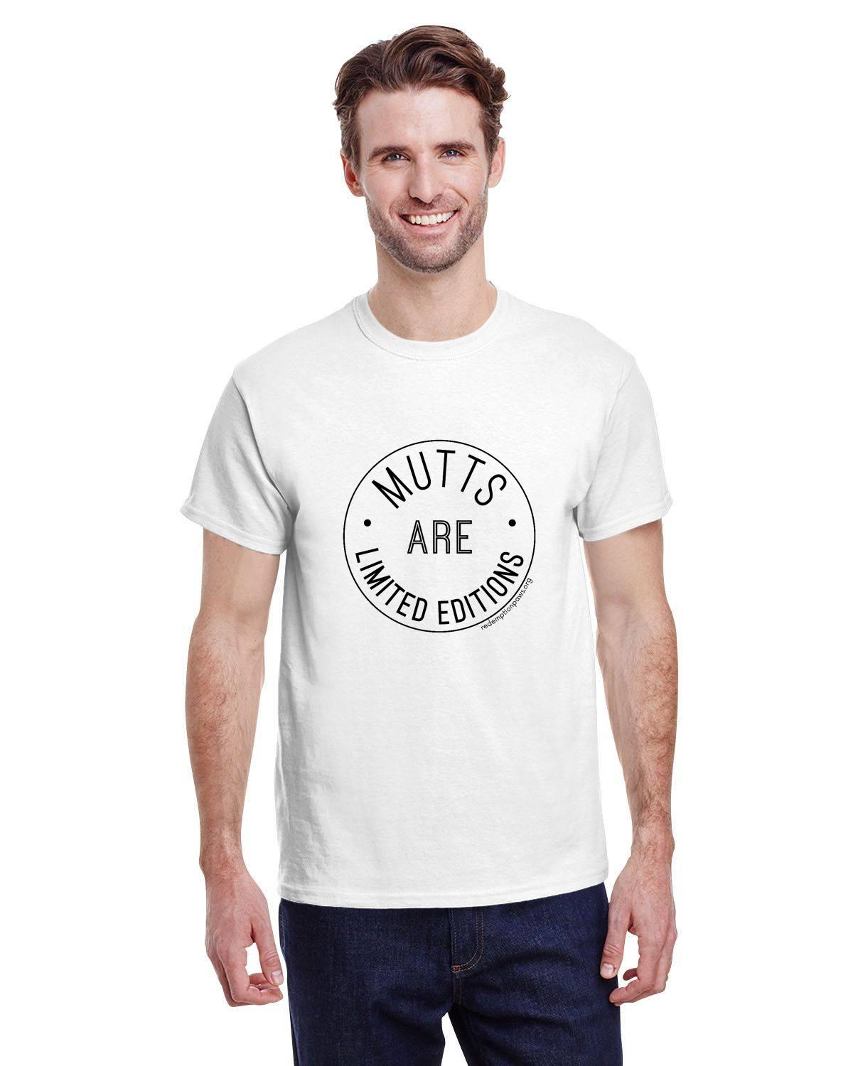Mutts are Limited Editions Classic Design T-Shirt