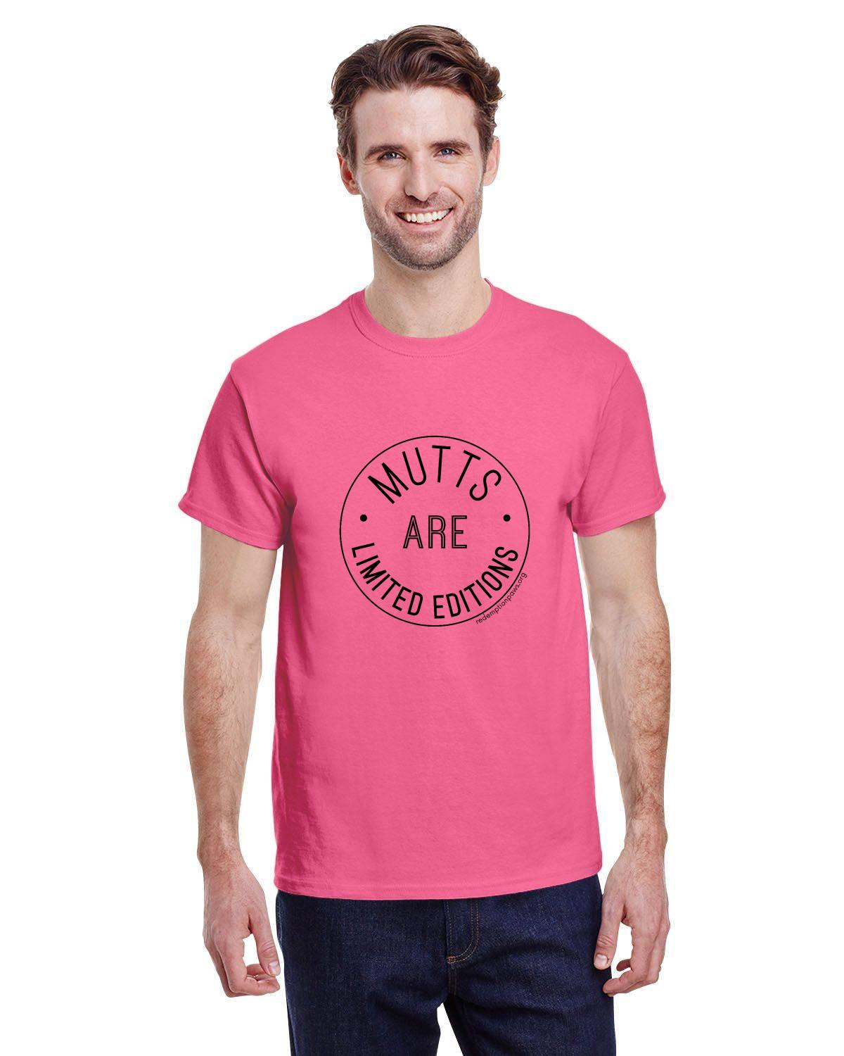 Mutts are Limited Editions Classic Design T-Shirt
