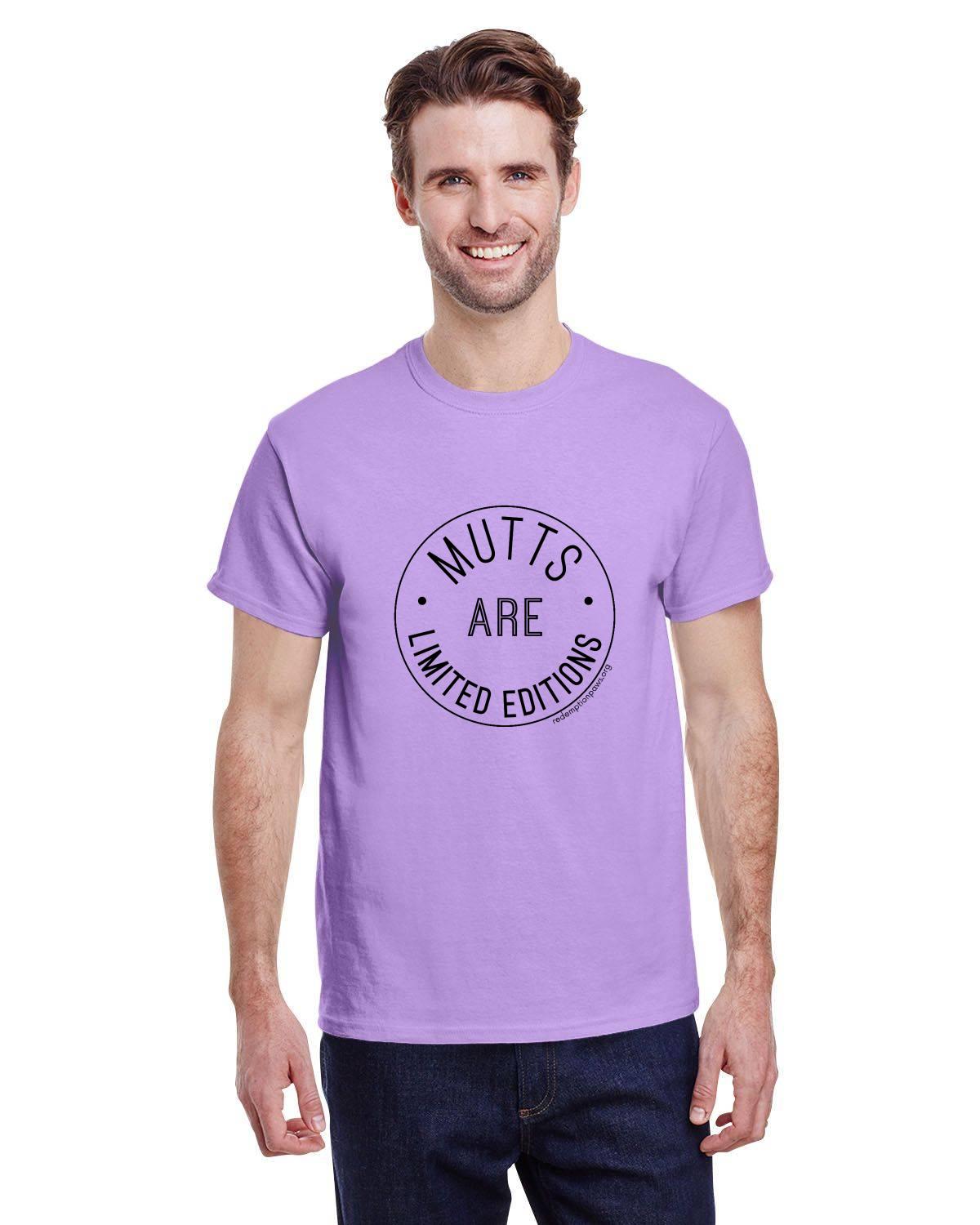 Mutts are Limited Editions Classic Design T-Shirt