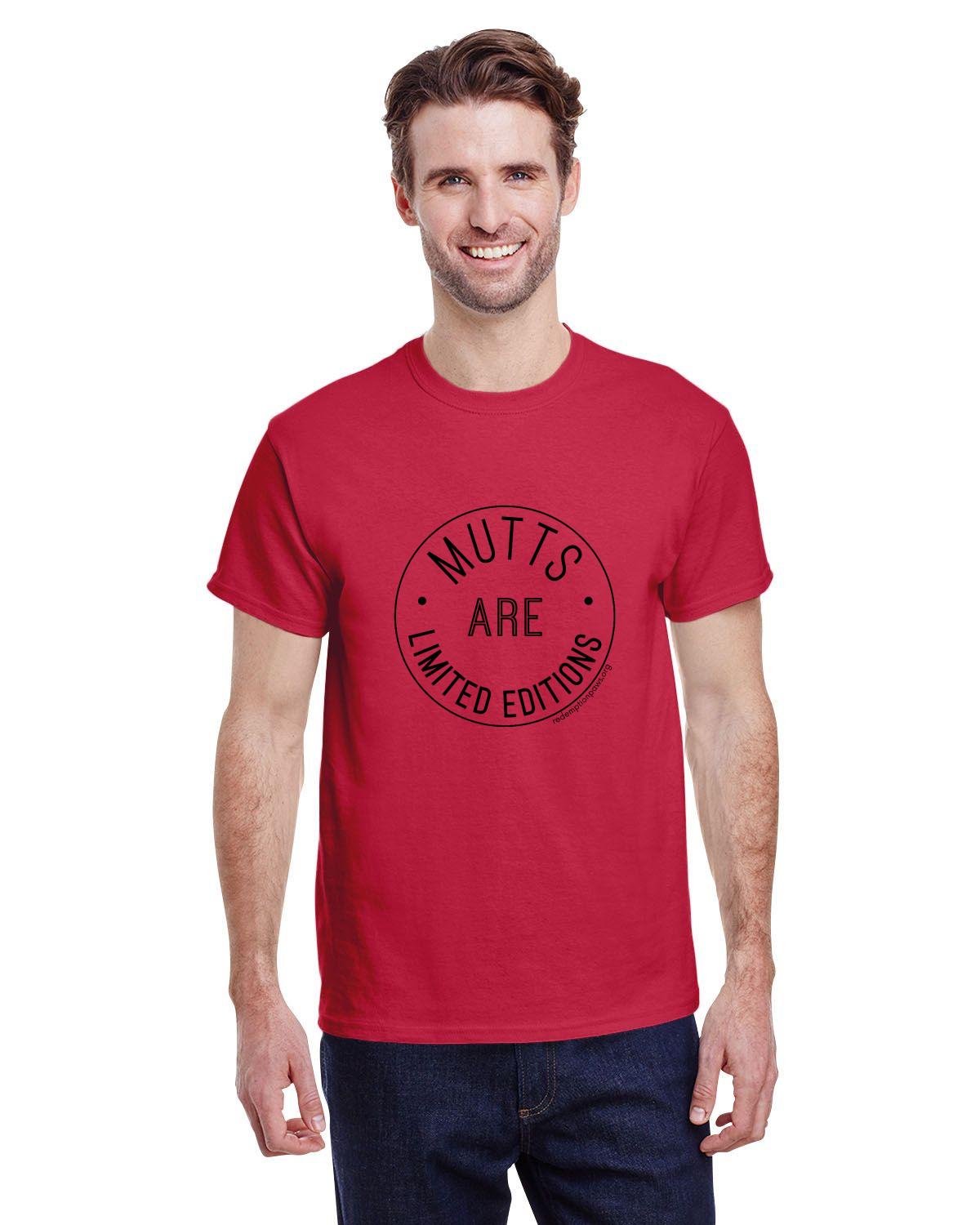 Mutts are Limited Editions Classic Design T-Shirt