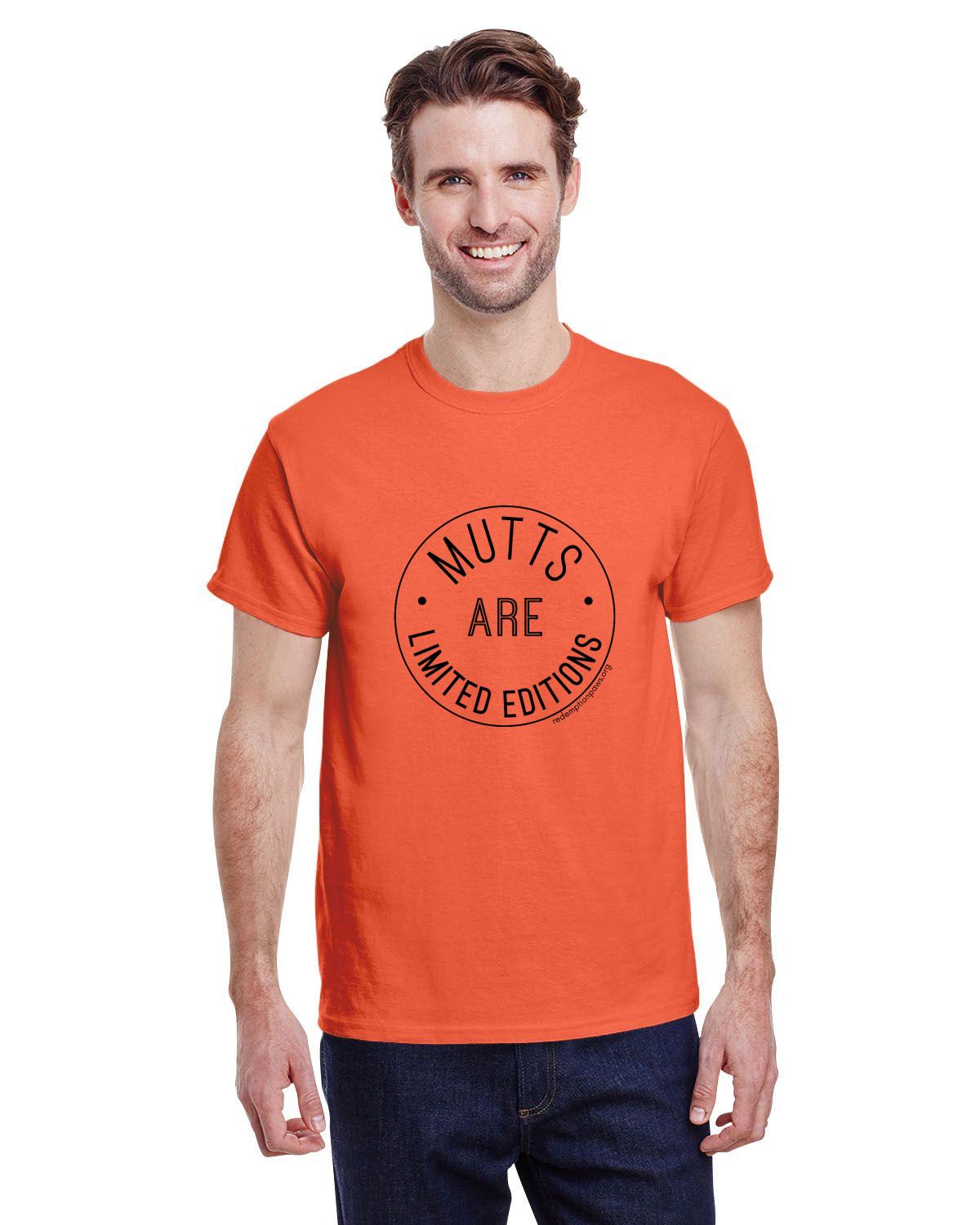 Mutts are Limited Editions Classic Design T-Shirt