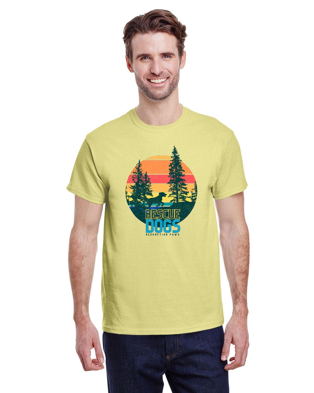 Sunset Rescue Dogs T-Shirt