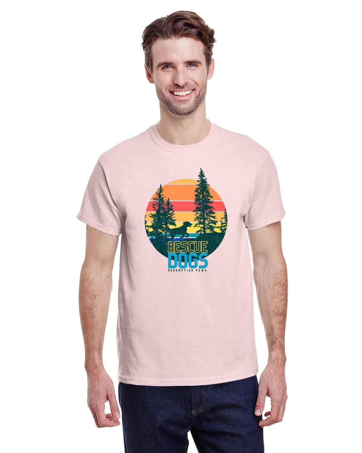 Sunset Rescue Dogs T-Shirt