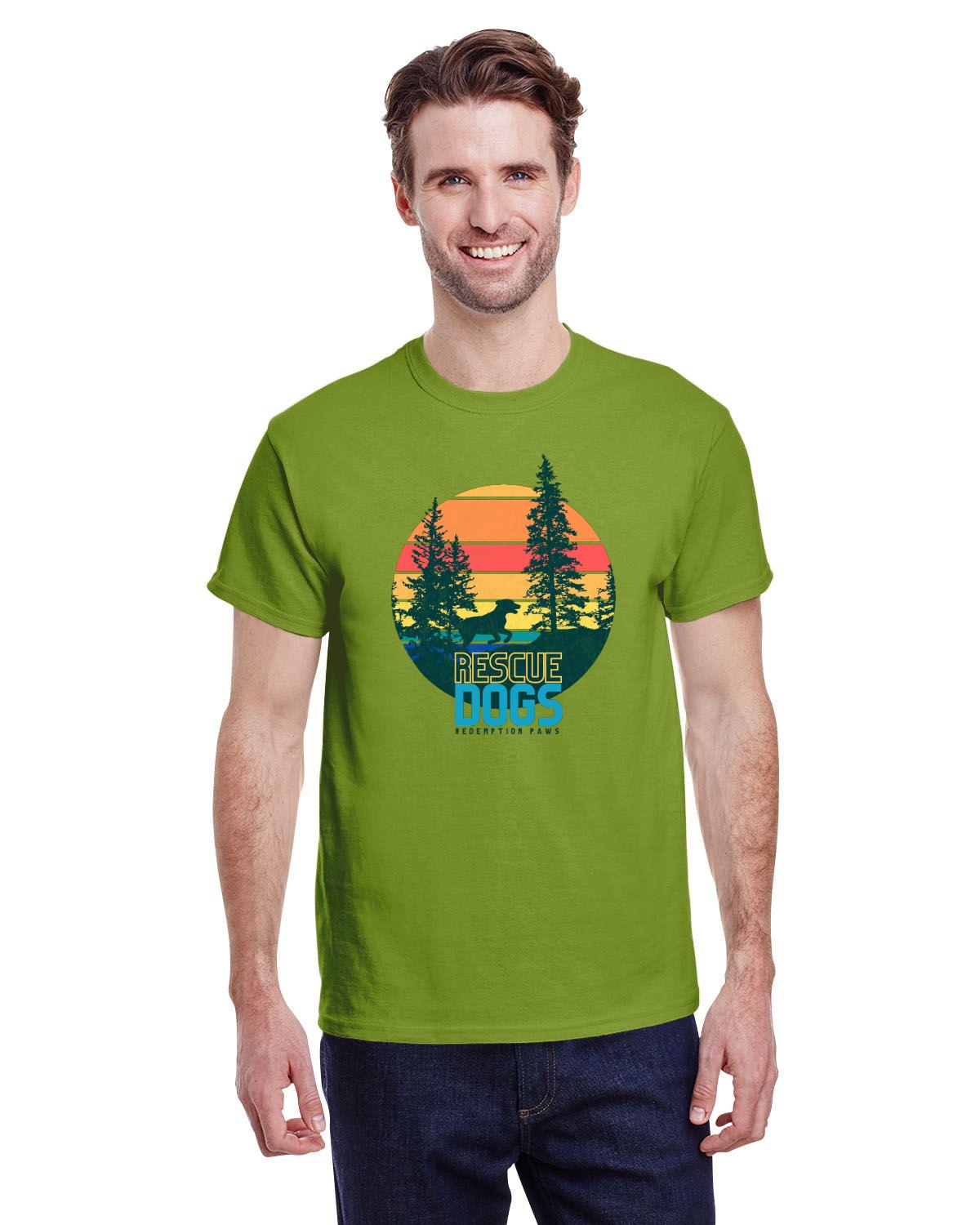 Sunset Rescue Dogs T-Shirt