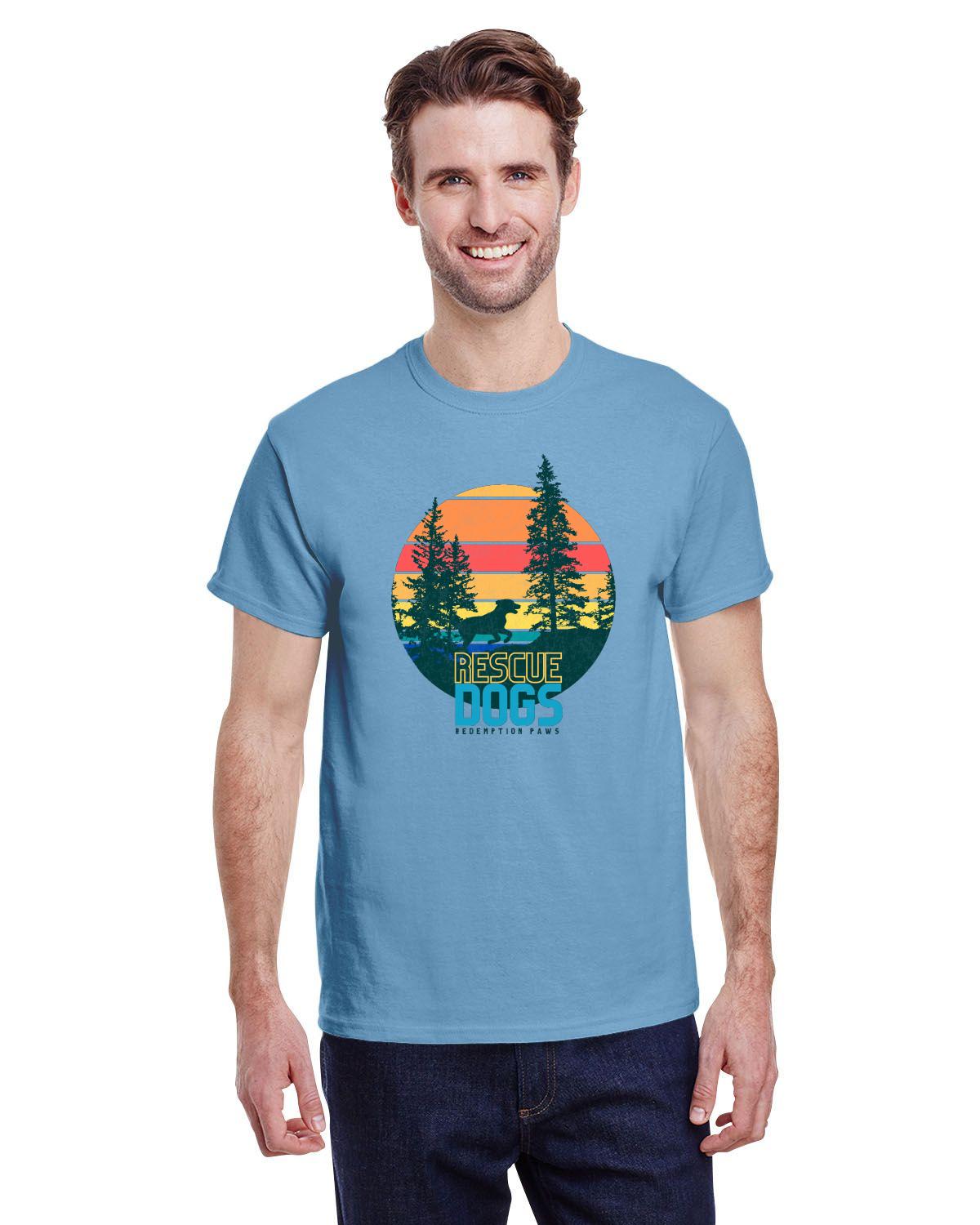 Sunset Rescue Dogs T-Shirt