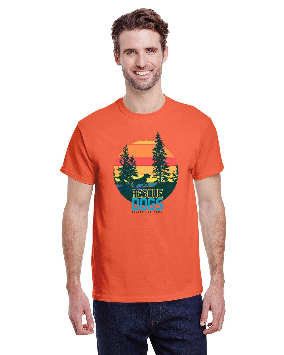Sunset Rescue Dogs T-Shirt