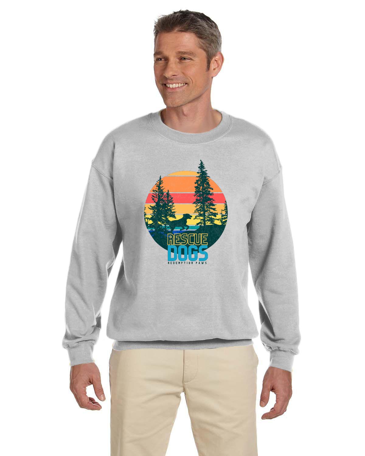 Sunset Rescue Dogs Sweatshirt