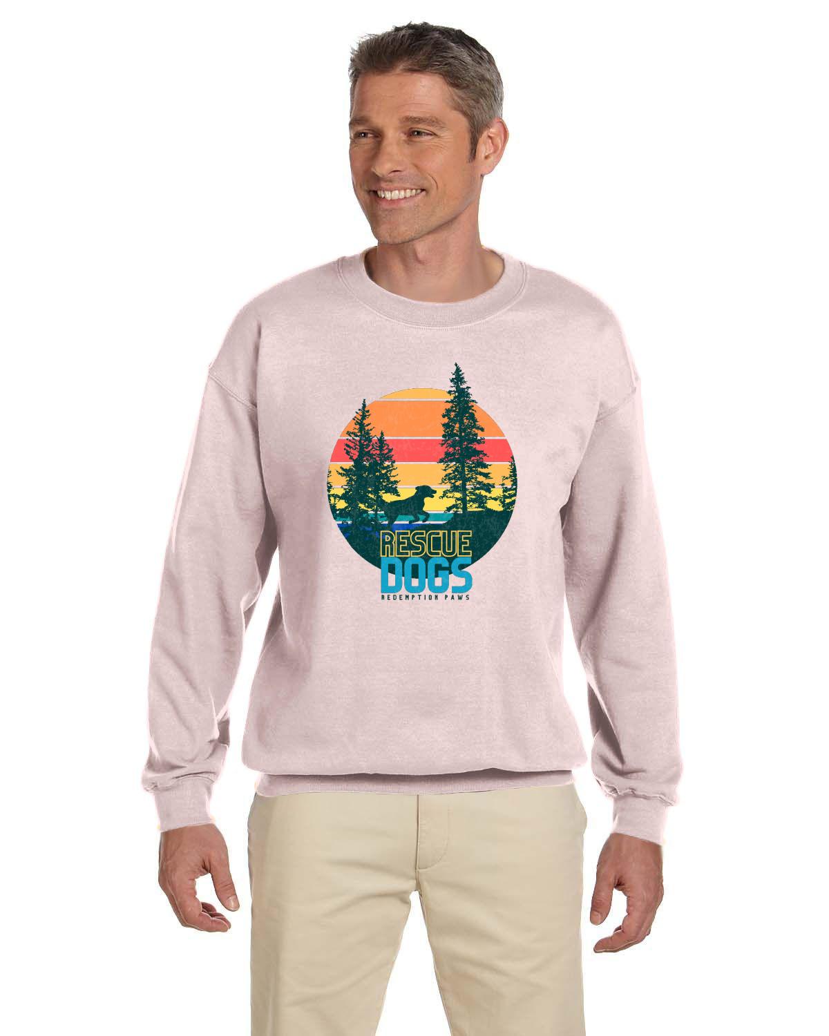 Sunset Rescue Dogs Sweatshirt