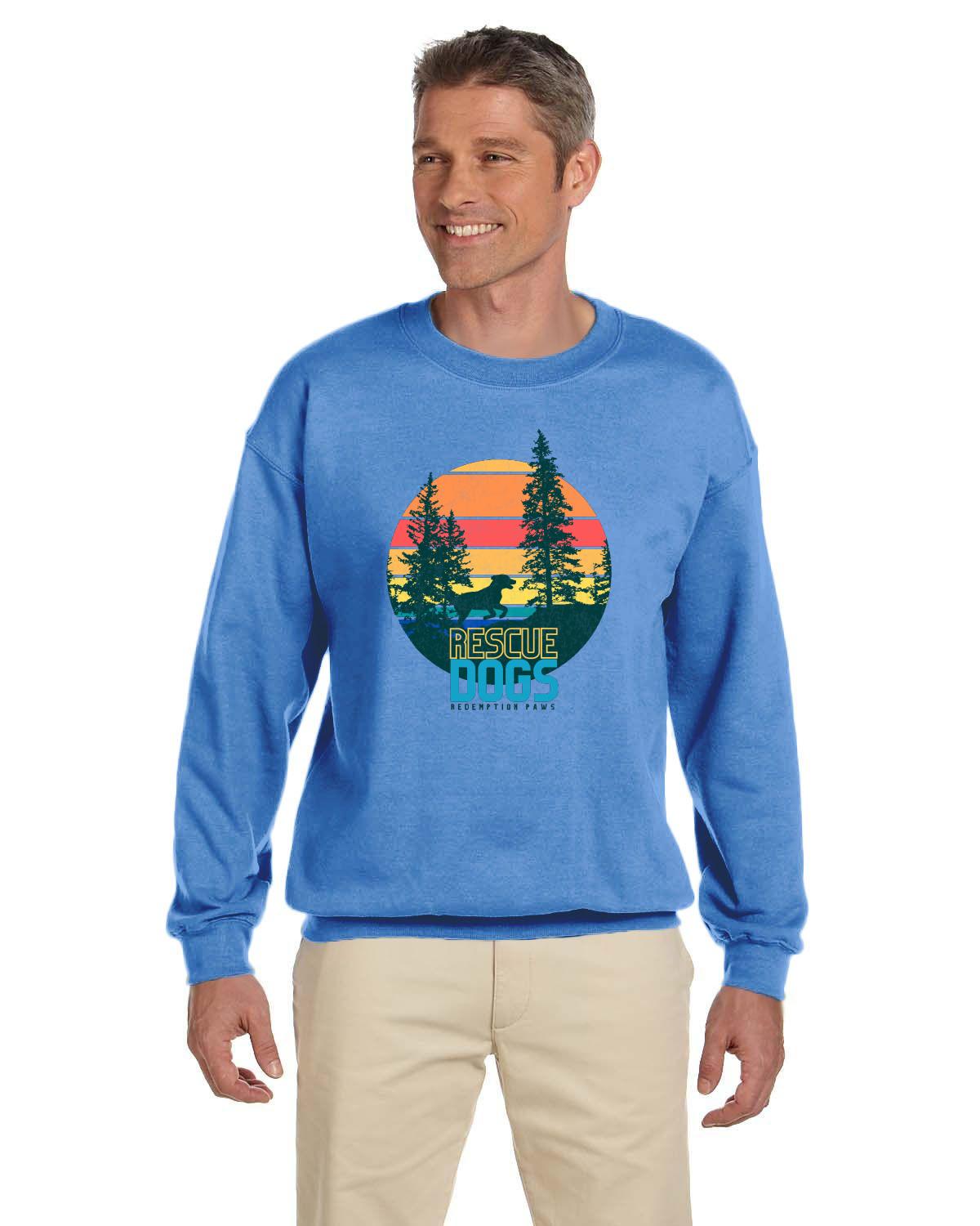 Sunset Rescue Dogs Sweatshirt