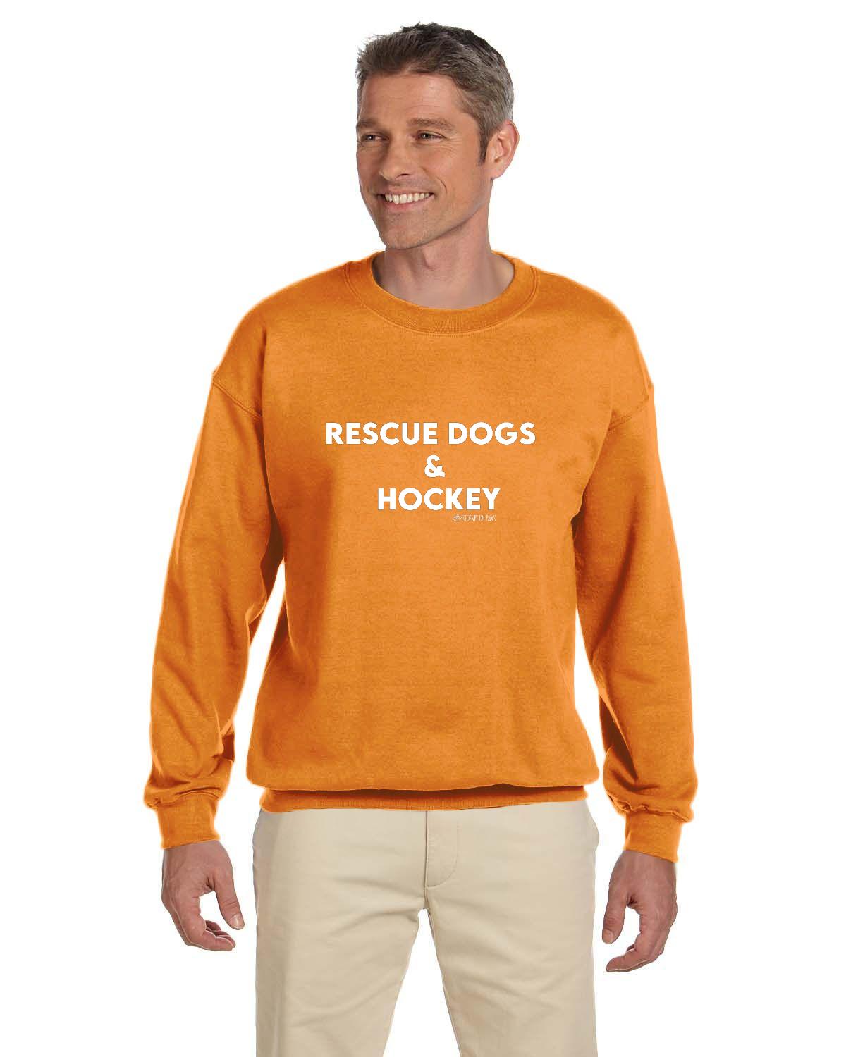 Rescue Dogs and Hockey Sweatshirt
