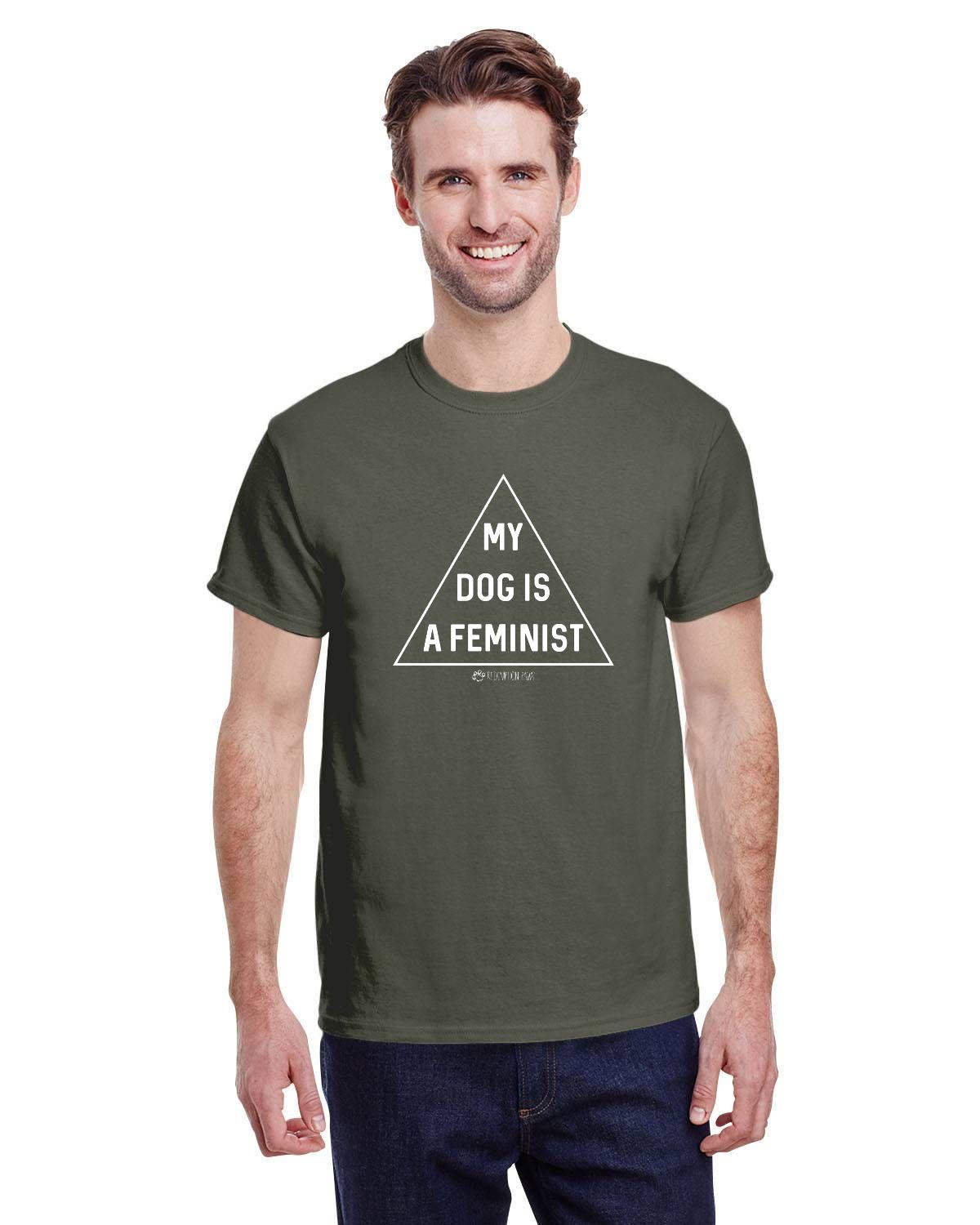 My Dog is a Feminist T-Shirt