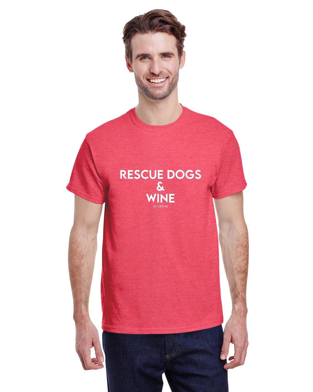 Rescue Dogs and Wine T-Shirt