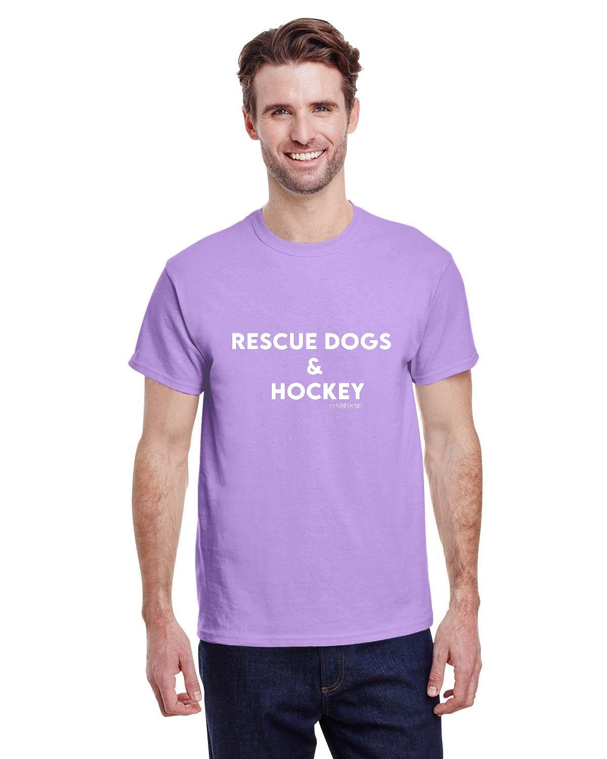 Rescue Dogs and Hockey T-Shirt