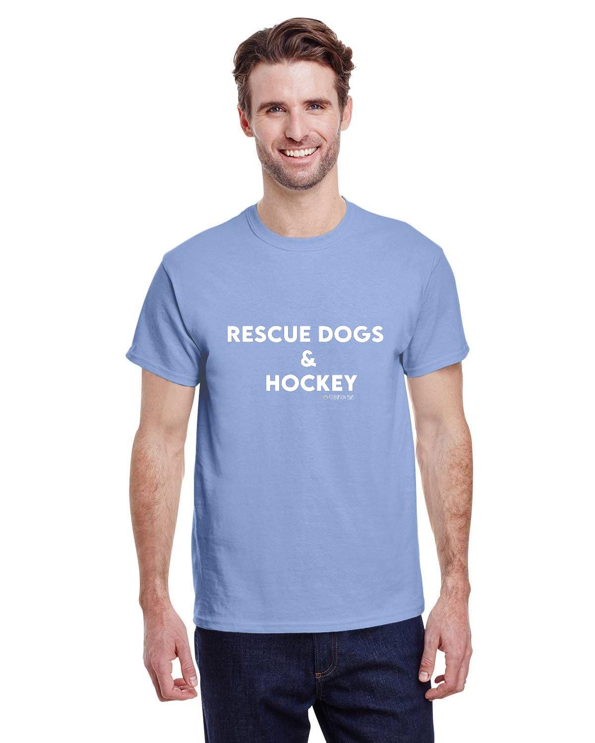 Rescue Dogs and Hockey T-Shirt