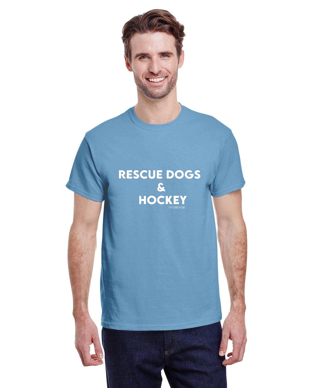 Rescue Dogs and Hockey T-Shirt