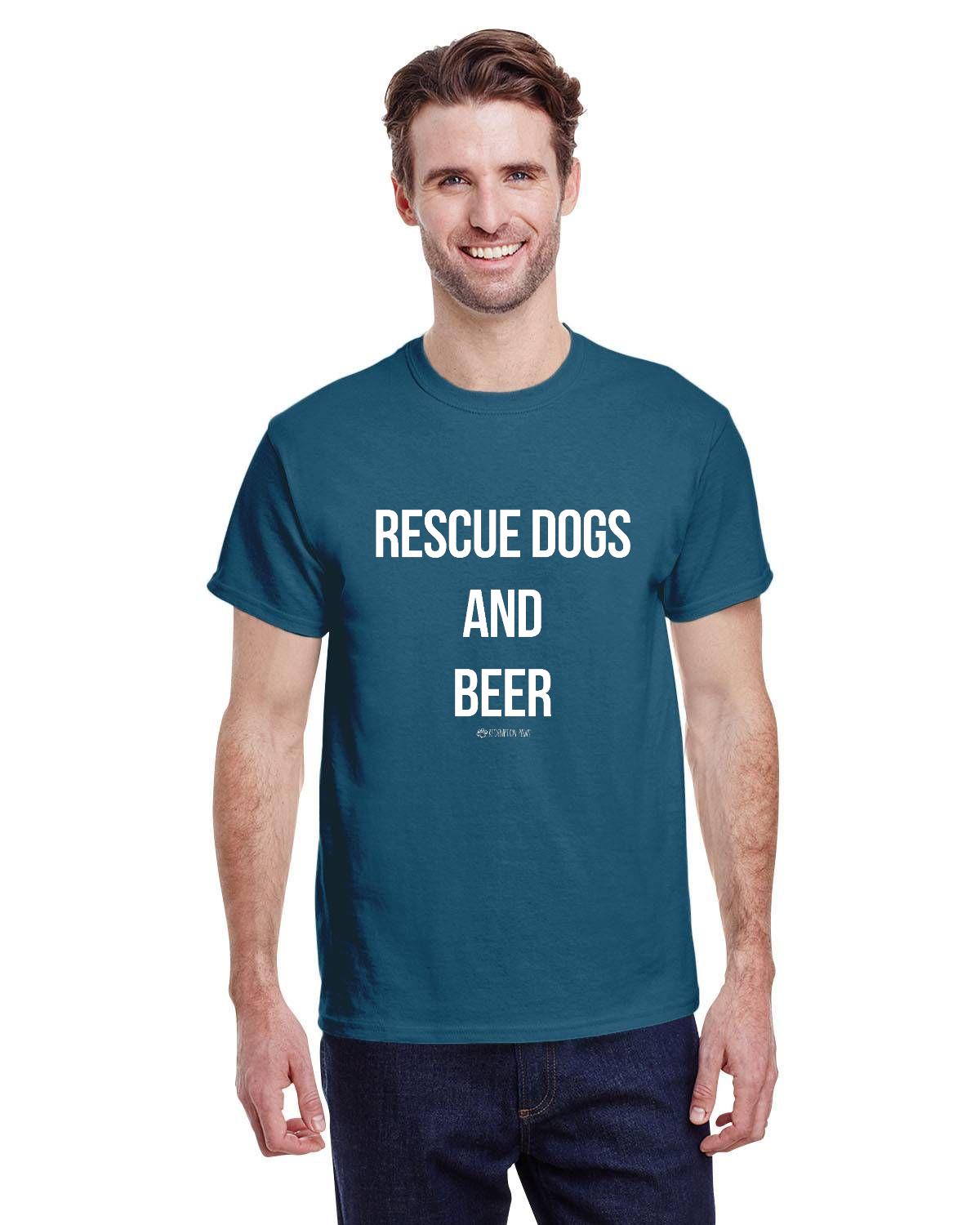 Rescue Dogs and Beer T-Shirt