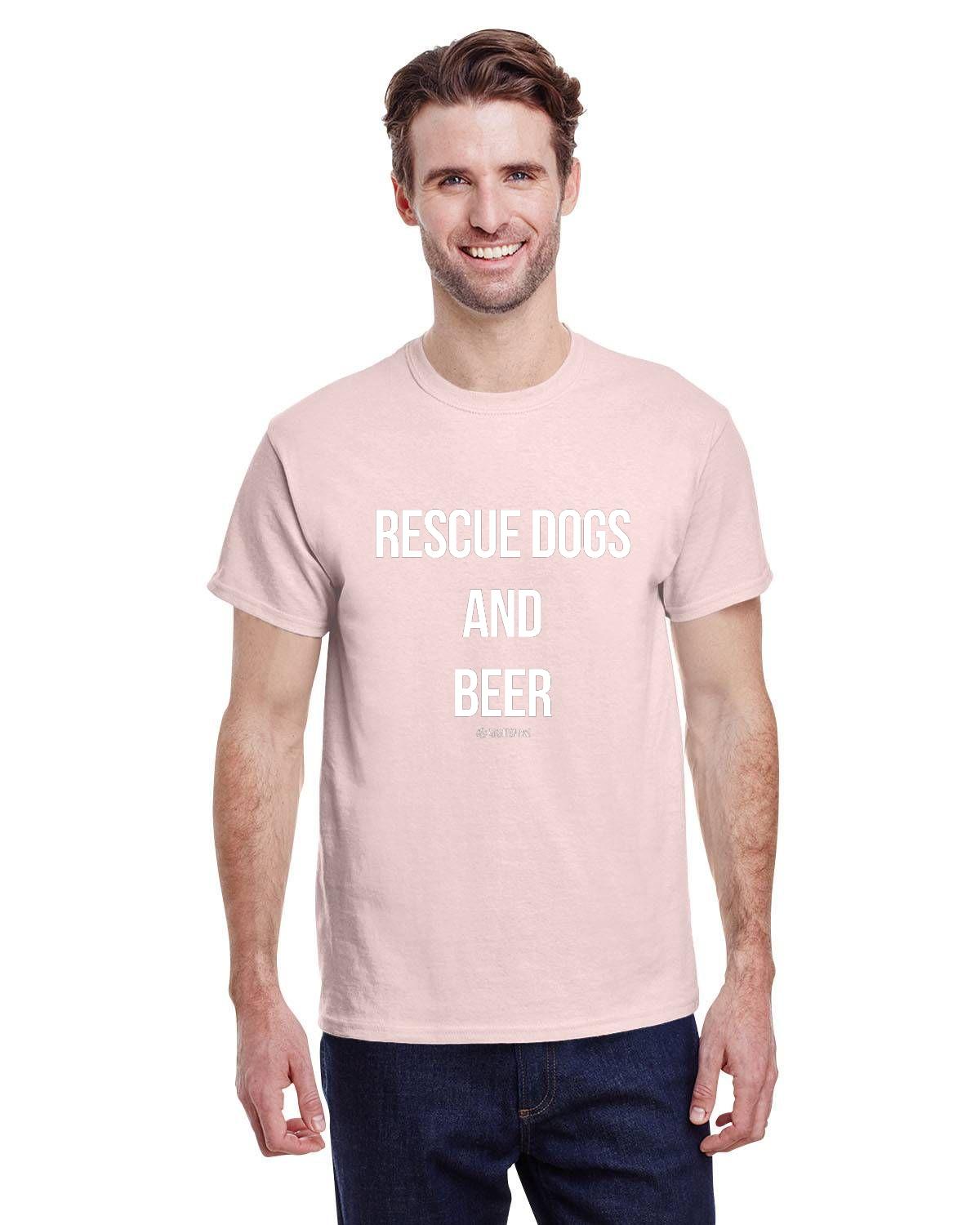 Rescue Dogs and Beer T-Shirt