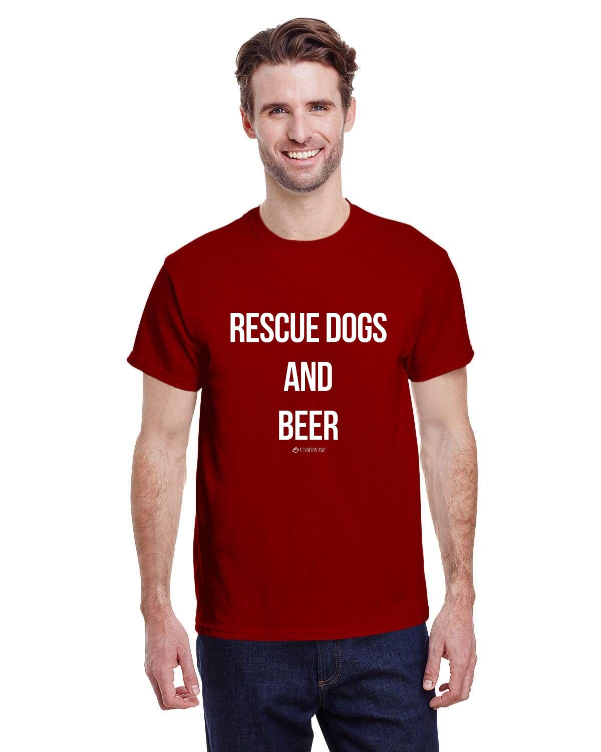 Rescue Dogs and Beer T-Shirt
