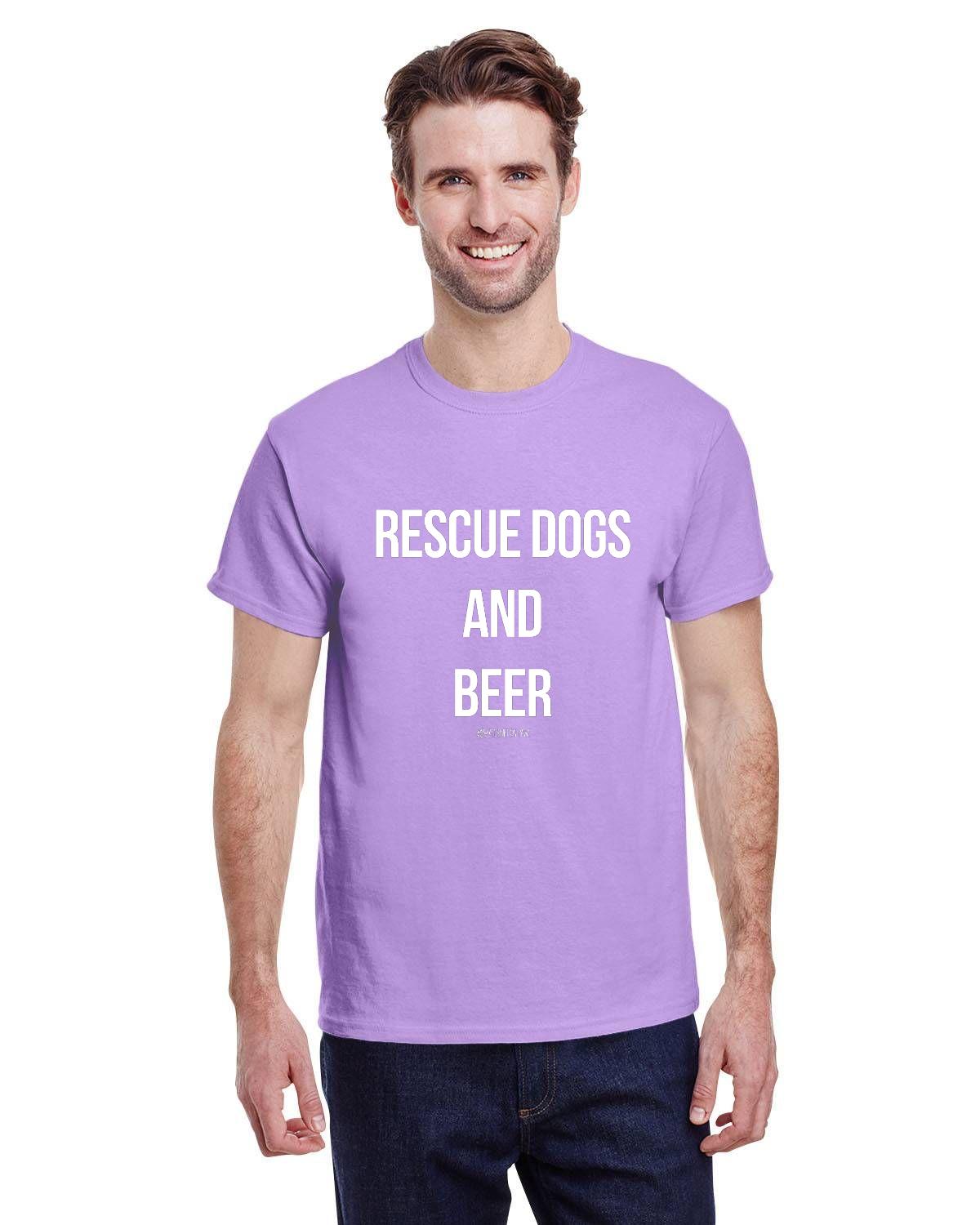 Rescue Dogs and Beer T-Shirt