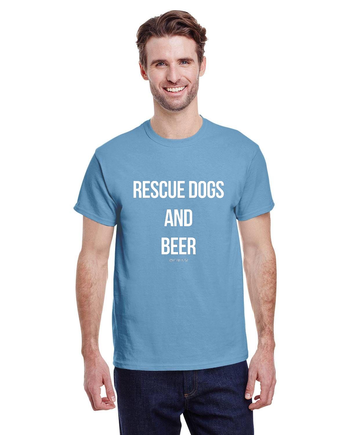 Rescue Dogs and Beer T-Shirt