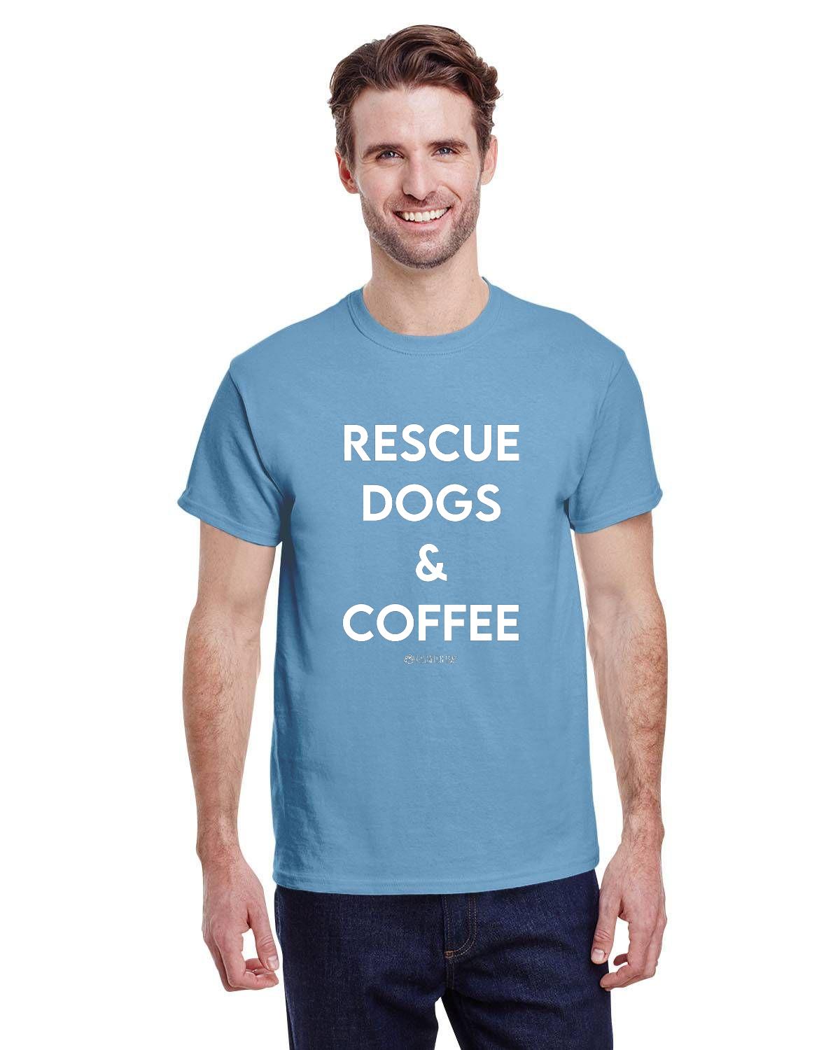 Rescue Dogs and Coffee T-Shirt