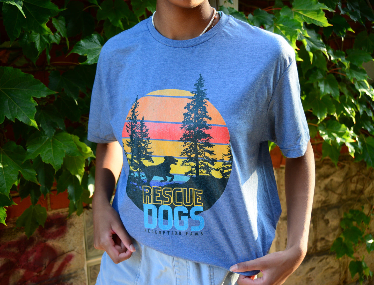 Sunset Rescue Dogs T-Shirt