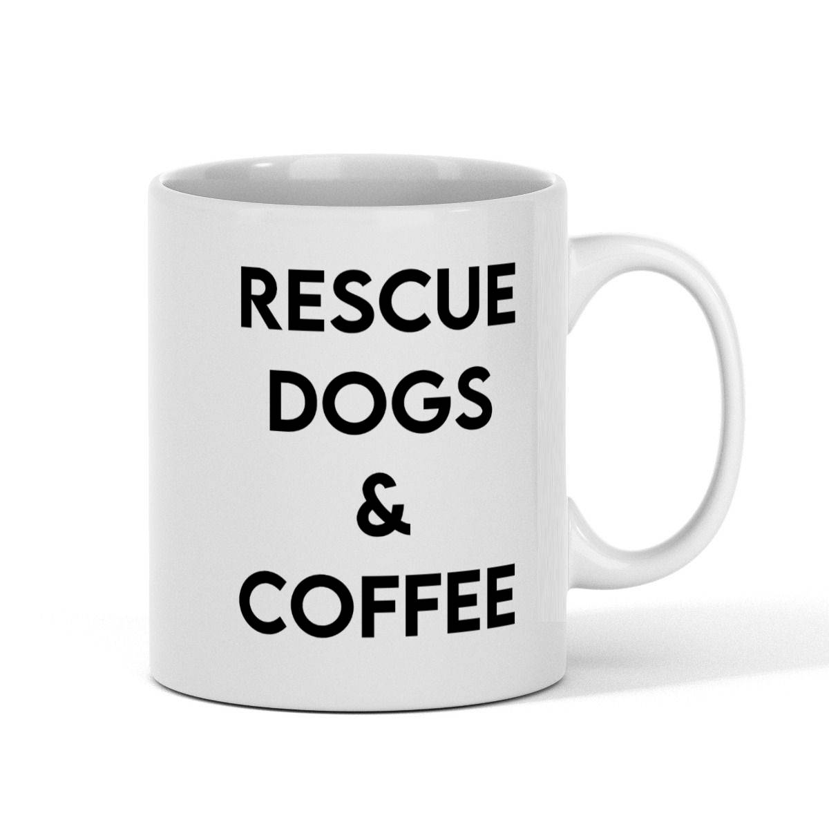 Rescue Dogs and Coffee Mug