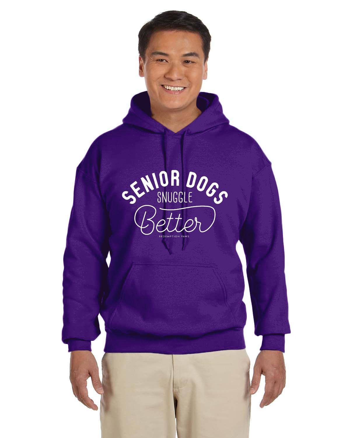 Senior Dogs Snuggle Better Hoodie