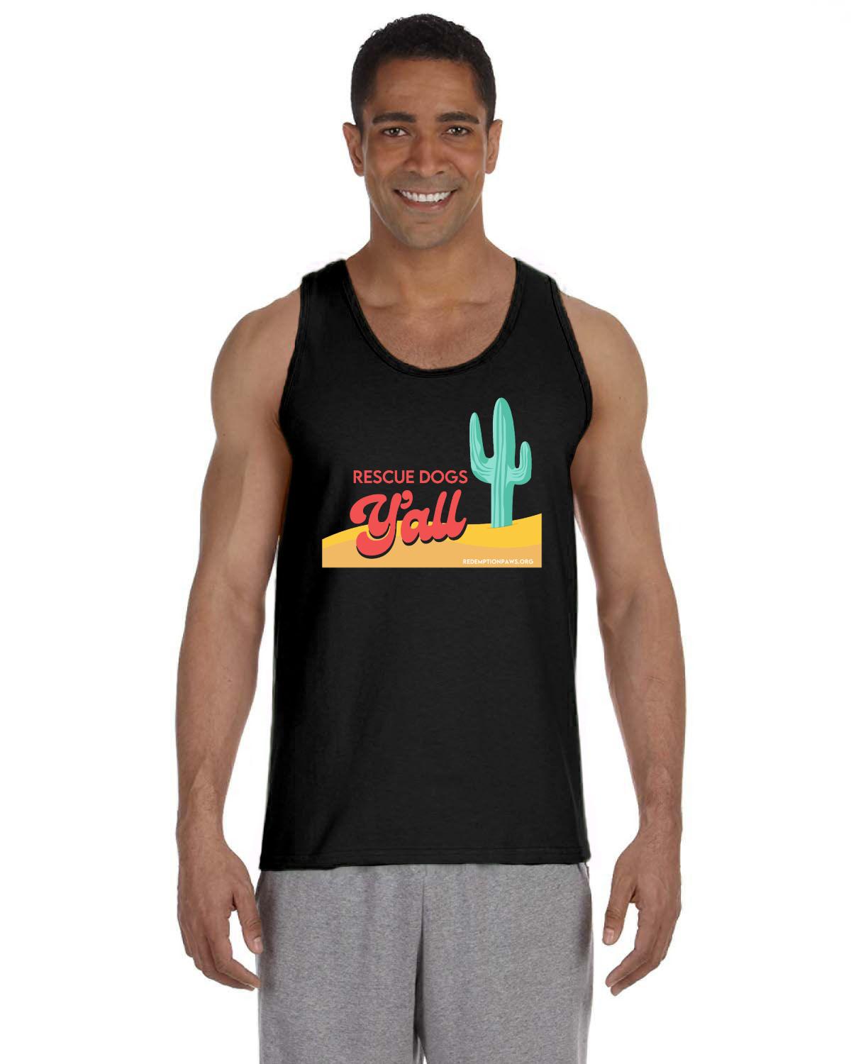 Rescue Dogs Y'all Tank Top