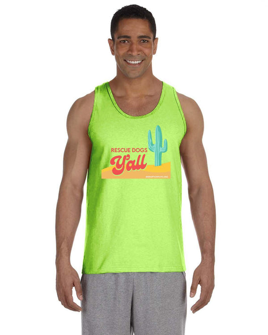 Rescue Dogs Y'all Tank Top
