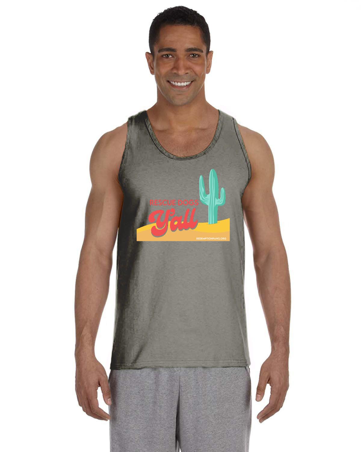 Rescue Dogs Y'all Tank Top