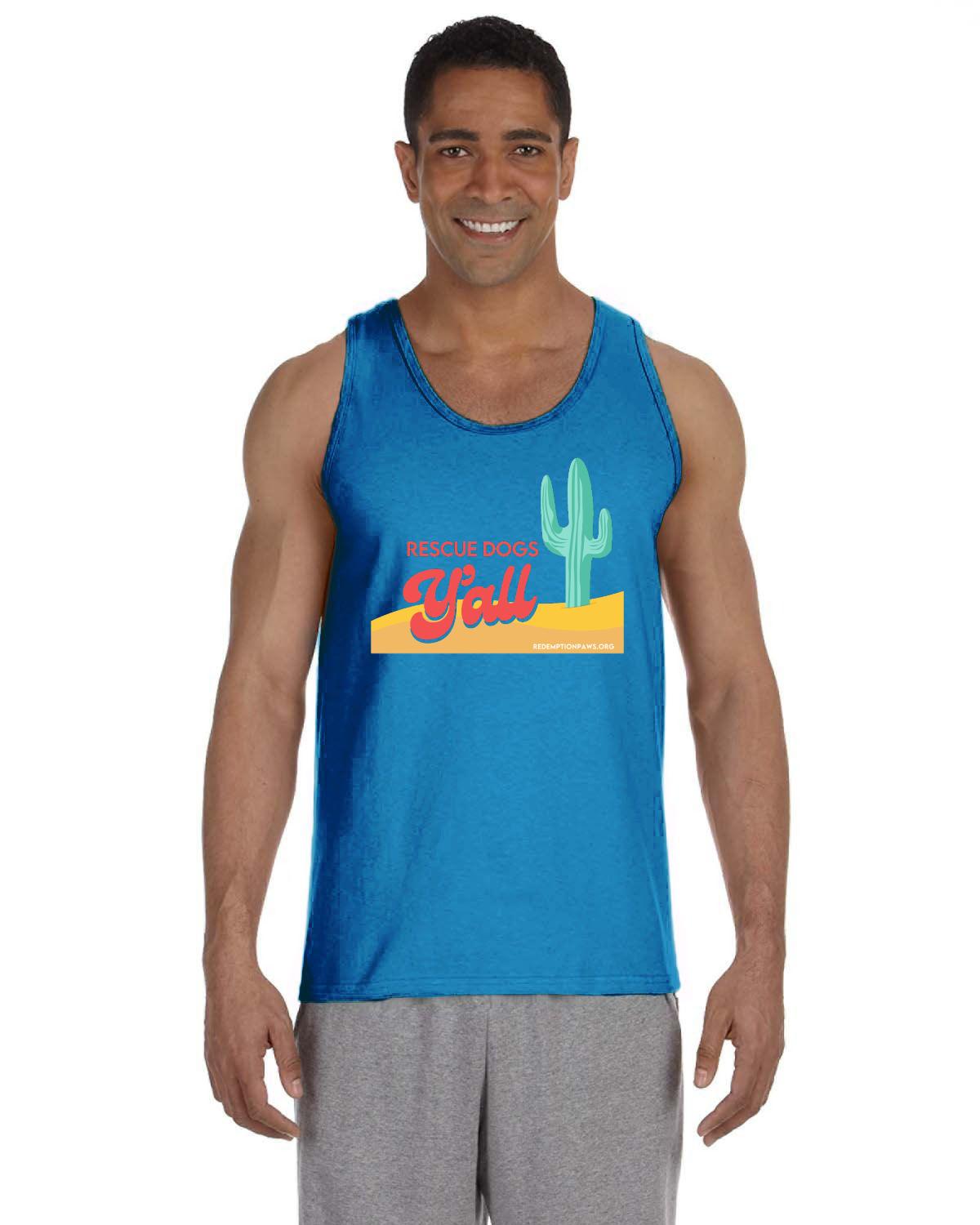 Rescue Dogs Y'all Tank Top