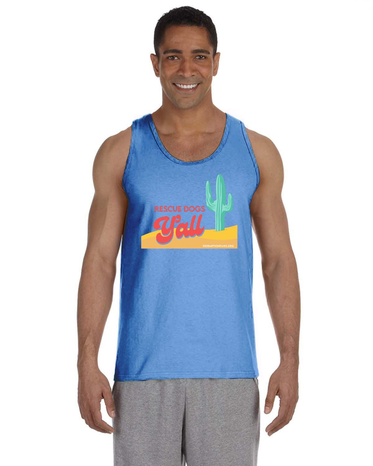 Rescue Dogs Y'all Tank Top