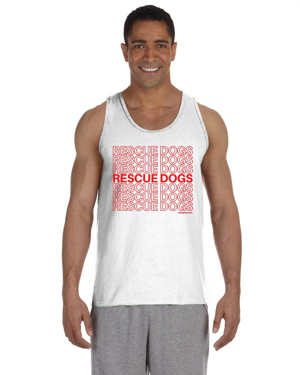 Rescue Dogs Thank You Tank Top