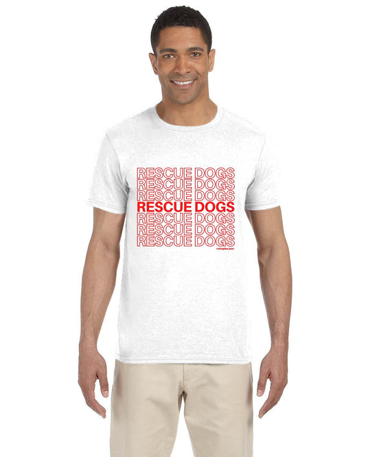 Rescue Dogs Thank you T-Shirt