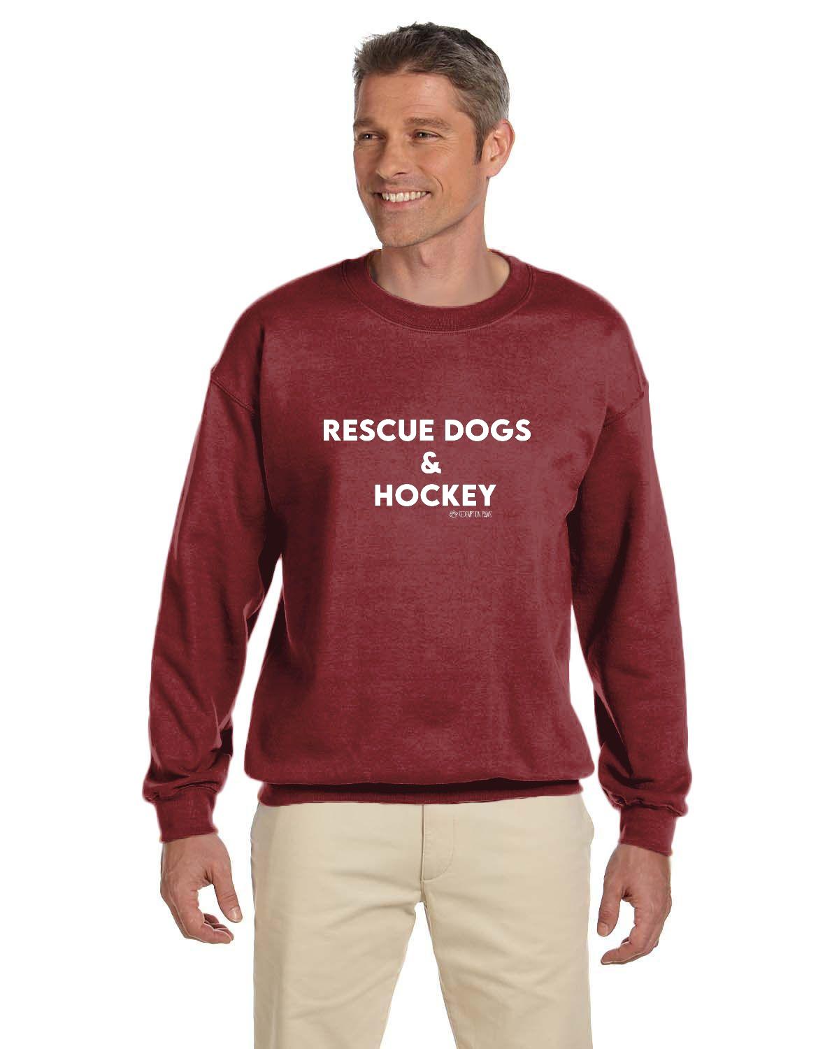 Rescue Dogs and Hockey Sweatshirt